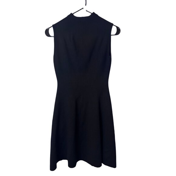 Club Monaco black Kaytee funnel neck fit and flare sweater dress size XS - Picture 7 of 7